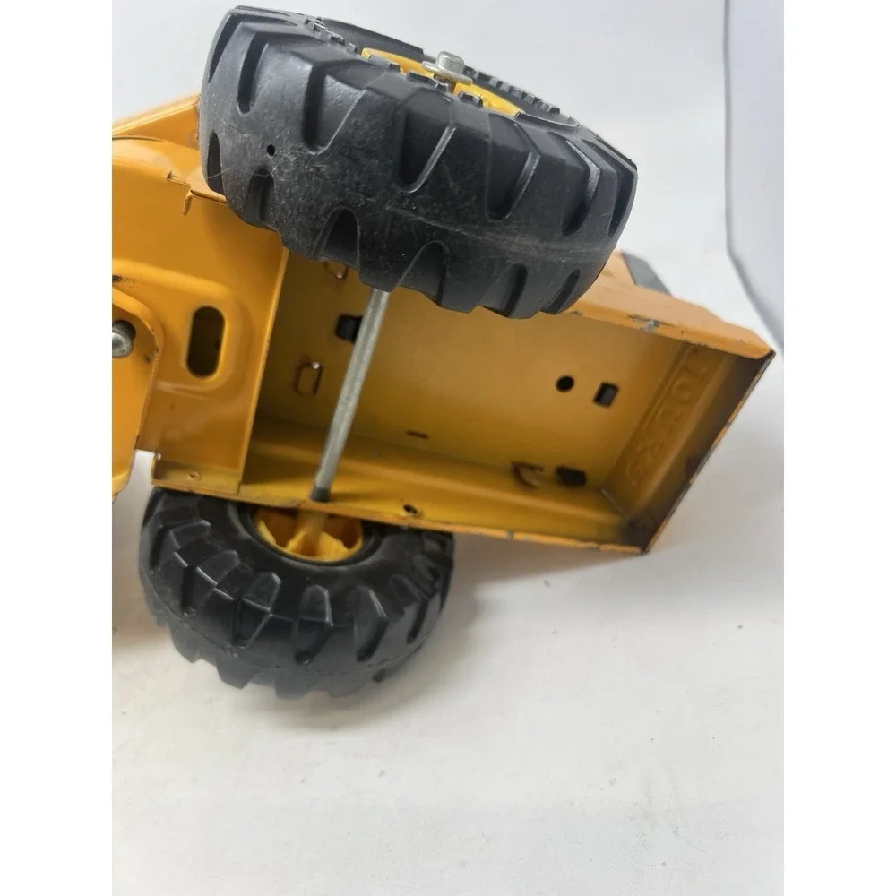 Vintage 1970s‎ Pressed Steel Mighty Tonka Road Grader #3945 XMB 975 Works Well